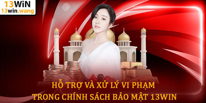 Chính sách bảo mật 13win - Bảo mật an toàn thông tin 8 Hỗ Trợ Và Xử Lý Vi Phạm Trong Chính Sách Bảo Mật 13win